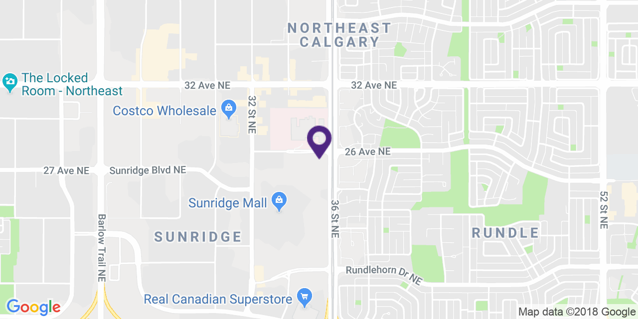 Map to: Northeast Calgary, Latitude: 51.161060 Longitude: -113.94621