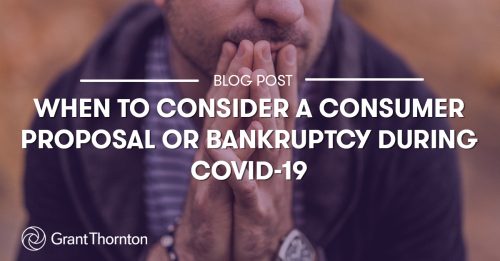 BlogPost - When to Consider a Proposal or Bankruptcy